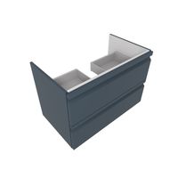 Товар: AQ77080-MG Комплект мебели: Тумба 80см ВЕГА с раковиной AQ0480-00, 2 ящика, цвет серый мат - фото 3 AQ77080-MG Комплект мебели: Тумба 80см ВЕГА с раковиной AQ0480-00, 2 ящика, цвет серый мат — фото 3, Тумбы с раковиной