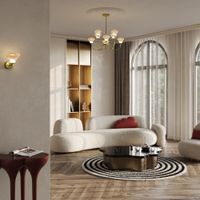 Настенный светильник (бра) Maytoni MOD402WL-L3BS3K — фото 2, Бра