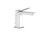 Смеситель для раковины, Gessi, Rettangolo K, тип открывания воды-однорычажный, отверстия для монтажа-1, высота, мм-154, вынос излива, мм-128, тип подводки-гибкая, стандарт подвода воды-3/8", цвет-Black XL арт-53002.299 — фото 2, Смесители для раковины