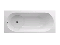 Ванна, Villeroy&Boch, Libra, ширина, мм-1800, глубина, мм-800, высота, мм-465, водоизмещение (л)-175, тип установки-встраиваемый/пристенный, форма-овальная, слив-перелив-необходимо заказать, диаметр слива, мм-52, ножки-есть, материал-Quaryl, цвет-белый арт-UBQ180LIB2V-01 — фото 1, Акриловые ванны