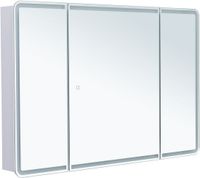 Товар: Зеркальный шкаф Aquanet Оптима 120 с LED подсветкой 00341429 - фото 1 Зеркальный шкаф Aquanet Оптима 120 с LED подсветкой 00341429 — фото 1, Зеркальные шкафы в ванную