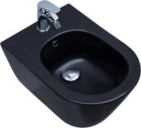 Товар: Биде подвесное Aquanet Lake черный матовый арт-LAKE-B2B - фото 3 Биде подвесное Aquanet Lake черный матовый арт-LAKE-B2B — фото 3, Биде подвесные