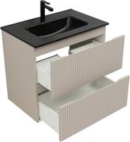 Тумба под раковину Aquanet Джейн (Flat) 70 бежевый арт-00343976 — фото 2, Тумбы под раковину