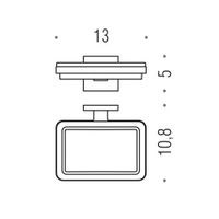 Товар: Мыльница COLOMBO DESIGN BASICQ B3701.NM настенная цвет черный матовый - фото 2 Мыльница COLOMBO DESIGN BASICQ B3701.NM настенная цвет черный матовый — фото 2, Мыльницы