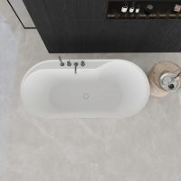 Товар: Ванна AQUAme акриловая отдельностоящая арт-AQM3505MW-L - фото 6 Ванна AQUAme акриловая отдельностоящая арт-AQM3505MW-L — фото 6, Акриловые ванны