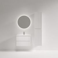 Тумба подвесная SANCOS Snob R 690х390х500, c двумя ящиками оснащенными доводчиками, Bianco, арт. арт-SNR70/39W — фото 4, Тумбы под раковину