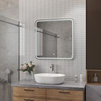 Зеркало арт-КАП-02-70_70-14 — фото 6, Зеркала в ванную комнату