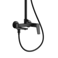 Товар: Душевая система BELZ B24715-7, черный - фото 1 Душевая система BELZ B24715-7, черный — фото 1, Душевые стойки