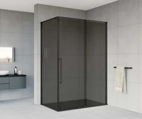 Душевой уголок Arno , 1200*900, черный, стекло тонированное арт-VSR-1A9012CGB — фото 1, Прямоугольные душевые уголки