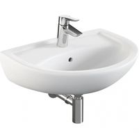 FIT Раковина 60см белая NORM (VITRA) арт-6895B099-1778 — фото 2, Раковины напольные