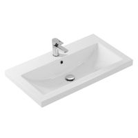 Раковина Cersanit Como UM-COM80/1, 80 см — фото 1, Раковины встраиваемые сверху