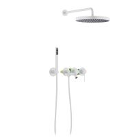 Душевая система встроенная Timo Saona SX-2348/16SM белый матовый — фото 1, Встраиваемые душевые комплекты