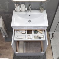 Тумба под раковину VIGO Grani 70 напольная дуб золотой арт-285 дуб золотой — фото 4, Тумбы под раковину