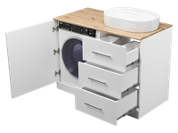 Тумба под раковину арт-Э-Рес01120-13ЯП — фото 5, Тумбы под раковину