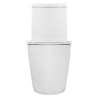 Унитаз-моноблок AZARIO MORANO 680x370х830 напольный, безободковый, в комплекте со смывным механизмом Geberit и сиденьем дюропласт микролифт арт-AZ-1001-G — фото 9, Напольные унитазы