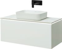 Тумба под раковину Allen Brau Infinity 100 1.21004.WM белый матовый — фото 4, Тумбы под раковину