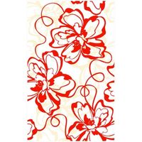 Декор Монро красный 25х40 (10 шт) арт-04-01-1-09-00-45-050-0 — фото 1, Декоративные элементы