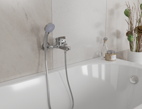 Товар: Смеситель для ванны D&K Rhein , хром арт-DA1463201 - фото 3 Смеситель для ванны D&K Rhein , хром арт-DA1463201 — фото 3, Смеситель для ванны