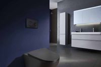 Сет AZARIO инсталляция с панелью смыва + унитаз Grado с сиденьем микролифт, чёрный матовый (AZ-8010-1000+AZ-8200-0013+AZ-0046-MB SP) арт-AZ-8010-1000+AZ-8200-0013+AZ-0046N-MB — фото 5, Комплекты унитаз + инсталляция