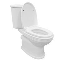 Унитаз-компакт AZARIO BENTY 660х400х770 напольный, в комплекте с сиденьем микролифт арт-AZ-237 — фото 1, Напольные унитазы