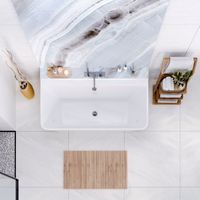 Ванна DANTE 170см из литьевого мрамора NOVA GEL / Aqua de Marco 1170WDAN_GEL — фото 2, Ванны