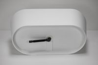 Ванна из искусственного камня ABBER Stein AS9626 белая матовая — фото 9, Ванны из искусственного камня