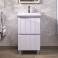 Товар: Тумба под раковину VIGO Finlay 50 напольная белый (320) - фото 2 Тумба под раковину VIGO Finlay 50 напольная белый (320) — фото 2, Тумбы под раковину