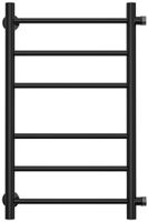 Полотенцесушитель водяной Стилье Версия-Б 600х400 (3+3) П 18 Чёрный 17610-6040 — фото 1, Водяные полотенцесушители