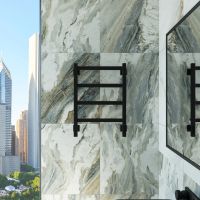 Полотенцесушитель электрический Grota Soffi K 430х600 черный Soffi K 430х600 RAL9005 EL — фото 3, Электрические полотенцесушители