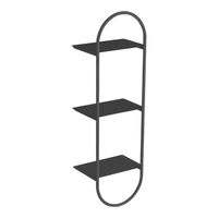 Товар: Металлическая колонна SIMAS WAVE Настенный цвет черный матовый WASS05 - фото 1 Металлическая колонна SIMAS WAVE Настенный цвет черный матовый WASS05 — фото 1, Консоли для раковины