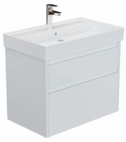 Тумба под раковину Aquanet Nova Lite 2.0 60 белый глянец 00346308 — фото 2, Тумбы под раковину