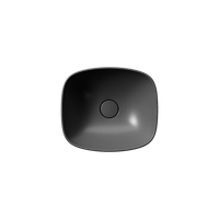 Товар: раковина накладная NUBES 40x35 без перелива черный матовый арт-978526 - фото 1 раковина накладная NUBES 40x35 без перелива черный матовый арт-978526 — фото 1, Раковины накладные