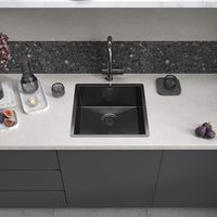 Товар: Кухонная мойка Reflexion Iseo RX2250GD брашированное золото - фото 105 Кухонная мойка Reflexion Iseo RX2250GD брашированное золото — фото 105, Кухонные мойки