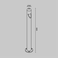Ландшафтный светильник Outdoor O423FL-L5GF — фото 3, Уличное освещение