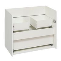 Тумба подвесная SKANDI 60 /белая/ AQUA DE MARCO 2060WCSCA/H — фото 4, Тумбы под раковину