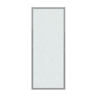 Боковая стенка Grossman Style 200.K33.05.100.10.02 (100х195) хром,стекло шиншилла, 1 место — фото 1, Боковые стенки