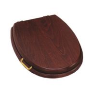 Сиденье с крышкой SIMAS LANTE с микролифтом цвет орех золото LA009OR — фото 1, Сиденья для унитаза