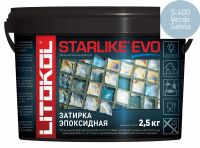 Затирка эпоксидная Litokol STARLIKE EVO S.400 VERDE SALVIA арт-485370003 — фото 1, Затирка для плитки