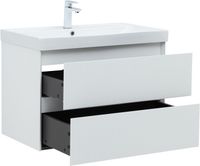 Тумба под раковину Aquanet Альтера 80 белый матовый арт-00337156 — фото 5, Тумбы под раковину