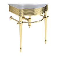 FORTUNA Консоль напольная 73 см. H78 см. золото 28217 — фото 1, Консоли для раковины