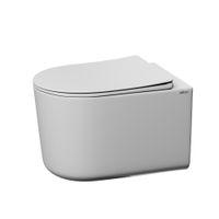 Унитаз ABBER Ultra подвесной белый с ультратонким ободком арт-AC1302 — фото 7, Подвесные унитазы