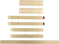 Ножки для мебели Allen Brau Reality 90 1.320B13.03 латунь браш — фото 1, Комплектующие для мебели в ванной