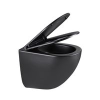 КОМПЛЕКТЫ 3в1 PENEDA + BIT чёрный матовый + GLAZER MATT BLACK, LM, арт-100802235 — фото 5, Комплекты унитаз + инсталляция