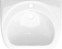 Раковина КЕРАМИН ИНКЛЮЖН 60 белый глянец CDB00021472 арт-4810531139010 — фото 2, Раковины подвесные