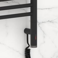 Полотенцесушитель электрический Сунержа Богема 3.1 прямая 800х500 МЭМ правый Тёмный титан муар арт-15-6005-8050 — фото 2, Электрические полотенцесушители