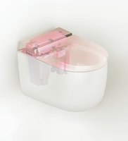 Унитаз-биде Artceram HYPE напольный безободковый saniglaze soft-close с пультом управления цвет белый арт-KHYV002 01 00 — фото 2, Умные унитазы