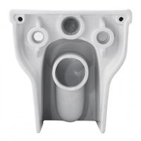 ПЭК ЛАЙН rimless (подвес. безободковый унитаз с тонким сиденьем SC, инсталляция,панель черн, САНТЕК 1WH501778 — фото 2, Экраны для ванн