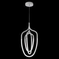 Товар: Светильник подвесной арт-PERA SP50W LED CHROME - фото 1 Светильник подвесной арт-PERA SP50W LED CHROME — фото 1, Подвесные светильники