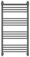 Полотенцесушитель водяной Сунержа Богема с полкой+ 1000х500 Графит арт-012-0223-1050 — фото 1, Водяные полотенцесушители