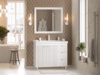 Тумба под раковину арт-П-Авр-06100-0143Я — фото 6, Тумбы под раковину